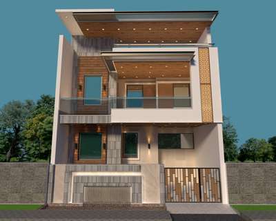 3d elevation for  1000 per house and 3d  interior for 1000 per room #sketchupmodeling  #vrayrender  #3delevationhome  #3Dinterior