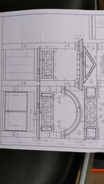 elevation molding ka karigar chahye..molding karna aat ho jisey..kam sara photo m mention hai