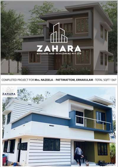 CLIENT NAME: Mrs. NAZEELA UMMAR 
LOCATION: PATTIMATTOM, ERNAKULAM
AREA: 1367 SQFT
TOTALBUDGET:Rs:22,00,000(WITHOUTINTERIOR) S E L E C T E D PA C K A G E : R s : 1 6 0 0 p e r S Q F T
Zahara Builders Pvt Ltd, Puthumanath Building, Near Thrikkakara Juma Masjid, Judgemukku, Thrikkakara PO, TM zaharabuilders@gmail.com 

🏡 BUILD YOUR DREAM HOME 🏡 

നിങ്ങൾ ഒരു വീട് നിർമ്മിക്കാൻ ഉദ്ദേശിക്കുന്നുണ്ടോ ?

കേരളത്തിലെ എല്ലാ ജില്ലകളിലും ഹൈ ക്വാളിറ്റിയിൽ , കസ്റ്റമറുടെ ബഡ്ജറ്റ് അനുസരിച്ച് വീട് നിർമ്മിച്ചു നൽകുന്നു. ക്വാളിഫൈഡ് എഞ്ചിനീയർസ് , സൂപ്പർവൈസേഴ്സ് മേൽനോട്ടത്തിൽ വർക്ക് ഫിനിഷ് ചെയ്യുന്നു.
കസ്റ്റമറുടെ ഇഷ്ടപ്രകാരം ഉള്ള പ്ലാൻ എലിവേഷൻ എന്നിവയിൽ ബ്രാൻഡഡ് മെറ്റീരിയൽ ഉപയോഗിച്ചാണ് വീട് നിർമ്മിക്കുന്നത് .വീടിനുള്ള മെറ്റീരിയൽസ് കസ്റ്റമർക്ക് സെലക്ട് ചെയ്യാനുള്ള പൂർണ അധികാരം ഉണ്ട്. കസ്റ്റമറുടെ ചോയ്സ് അനുസരിച്ച് സ്ക്വയർ ഫീറ്റിന് 1450* രൂപ മുതൽ.

🔸സൗജന്യ Plan & 3D Model നിങ്ങളുടെ ഇഷ്ട്ടാനുസരണം.💯

🔸എല്ലാവിധ ഗൃഹ നിർമ്മാണ പ്രവർത്തനങ്ങളും ഒരു കുടക്കീഴിൽ.💯

🔸സമയബന്ധിതമായി തീരുന്ന ഗുണമേന്മ ഉറപ്പ് തരുന്ന പ്രവർത്തന പാരമ്പര്യം.💯

🔸10 ഘട്ടങ്ങളായി മുഴുവൻ തുക അടക്കാൻ അവസരം...💯

കൂടുതൽ വിവരങ്ങൾക്ക്,
ഉടൻ തന്നെ വിളിക്കൂ. 

📞📞📞📞 +91  8714260777


#hometourkerala  #homedesignkerala  #zaharabuilders  #keralaarchitectures  #keralahousedesigns  #kochi   #keralahomes #ContemporaryDesigns #budgethomes #zaharabuilders #keralastyle #kerala_architecture #MrHomeKerala #keralahomedesignz #budget_home_ #all_kerala #budgethomeplan #budget_home_budget_friendly_packages #celebrityhome #ContemporaryDesign #traditionalhomedecor #kochikerala #Architectural&Interior #luxuriousdesign #kochi #kottayam #pathanamthitta #thrissur #ernakulam #kollam #idukki #kolo #adoor #thriruvananthapuram #pala