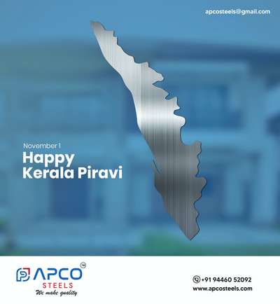 കേരള പിറവി ആശംസകൾ
#keralapiravi #apcosteels #asifapco