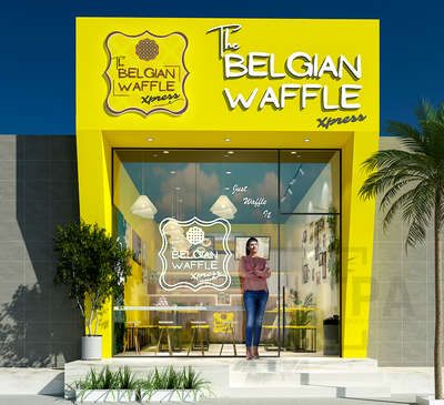 ✨ Freshly Designed. Boldly Branded.
Presenting our latest café interior concept for The Belgian Waffle Xpress 🧇💛

Designed with attention to every detail — from the welcoming storefront to the warm interior vibes.

A perfect blend of:
✔ Modern Minimal Design
✔ Vibrant Yellow Theme
✔ Cozy Seating Experience
✔ Luxury Café Lighting
✔ Instagram-Worthy Ambience

📍 Interior Design & Visualization
🎨 3Ds Max | Corona Render | Photoshop

#InteriorDesign #CafeDesign #BelgianWaffle #WaffleCafe #RestaurantInterior #CafeInterior #LuxuryInterior #ModernCafe #3DVisualization #CoronaRender #3dsMax #InteriorRendering #CommercialInterior #YellowTheme #CafeInspiration #DesignStudio #RenderDesign #InteriorDesigner #CafeDecor #ArchitecturalVisualization