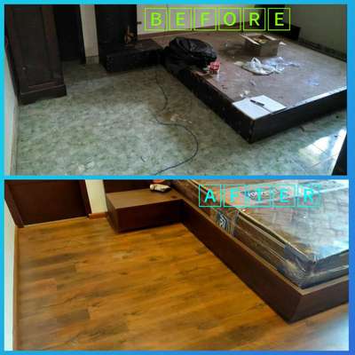 #WoodenFlooring #MasterBedroom (8606335511) @ Moozhikkal, Kozhikode
(Installed on existing old Tile Floor)

Brand : Greenply
Make : Indian
Shades : 60+ Designs available

Contact :
Floor N More
(Pls watch our YouTube channel / Facebook / Instagram for more videos)

www.floornmore.in

Wts app 8606335511