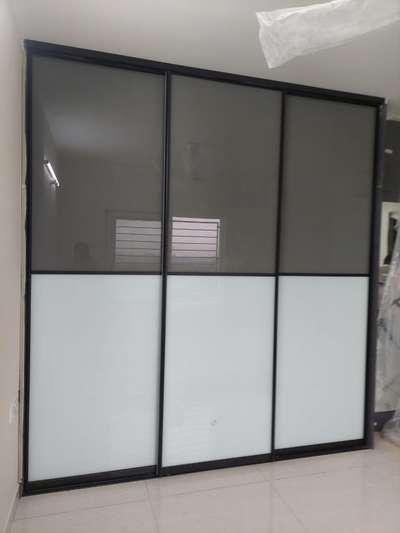 #ModularKitchen  #modularwardrobe  #GlassDoors  #glasswardrobe 
 #aluminiumprofilewardrobe