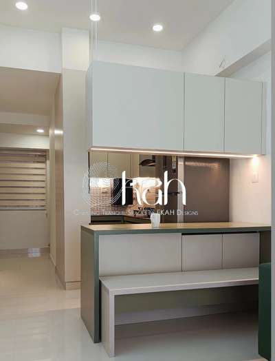 Call/DM for Enquiries 
Ekah Designs l Kochi, Kerala

Studio Apartment Interior - 1 BHK - Mather Esperanza, Kakkand
Central details serve as dining cum storage space for more utility.

Turnkey Services: Focusing on innovative architectural design, futuristic construction and revolutionary interior creation!

#interiordesign #interiordesigners
#interiorstyling #flatinterior #studioflat #KitchenInterior #interiorcontractors #interiorkitchen #interiorsmodernhomes #flatinteriors #keralahomedesignz #interiordesignkerala #interiorskerala