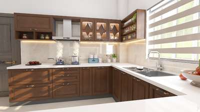 #ModularKitchen  #ClosedKitchen  #KitchenIdeas  #KitchenCabinet