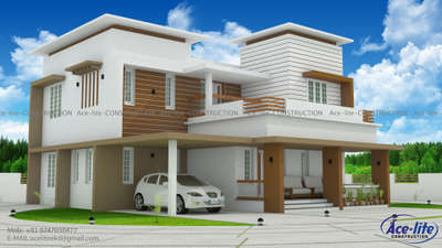 #fully contemporary # 
site at kottakal #