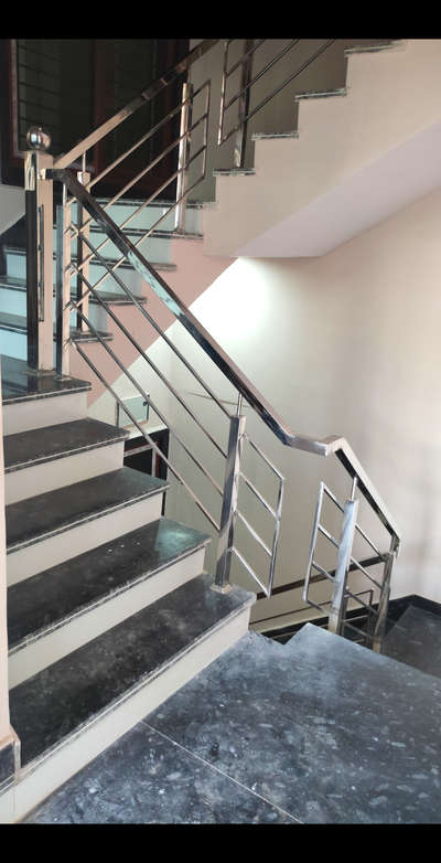 Steel Railing Done
square pipe railing
 #sspipes 
 #sswork 
 #SS 
 #ssrailing 
 #sswork 
 #ssrailing 
 #ss304 
 #ssbars 
 #ssprofile 
 #ss+glasswork 
 #handrailwork 
 #handrailsforkings 
 #handrailing 
 #handrailsteel 
 #GlassHandRailStaircase