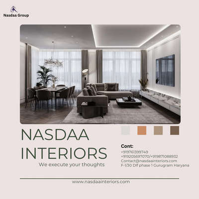 𝐍𝐚𝐬𝐝𝐚𝐚 𝐈𝐧𝐭𝐞𝐫𝐢𝐨𝐫𝐬 - Best Architect and Interior Design Executive Firm🏠

Transform Your Space with Style! 
𝐋𝐨𝐨𝐤𝐢𝐧𝐠 𝐭𝐨 𝐫𝐞𝐯𝐚𝐦𝐩 𝐲𝐨𝐮𝐫 𝐡𝐨𝐦𝐞 𝐨𝐫 𝐨𝐟𝐟𝐢𝐜𝐞?
Look no further! Our team of skilled and creative interior designers is here to bring your vision to life.

𝐖𝐡𝐲 𝐭𝐨 𝐂𝐡𝐨𝐨𝐬𝐞  𝐍𝐚𝐬𝐝𝐚𝐚 𝐈𝐧𝐭𝐞𝐫𝐢𝐨𝐫𝐬?

✅ *1249+ of Successful Delivery of Projects*
✅ *Expert Consultation*
✅ *Customized Interior Solutions*
✅ *Seamless Process*
✅ *Extensive Services*
✅ *Budget-Friendly Options*
✅ *Impeccable Space Planning* 
✅ *Turnkey Projects* 

Inspiration & designs for #hotel, #residential and #commercial with unique selections #design #inspiration #architecture #planning  #developers  #architects #buildings #property #house #interiorarchitecture #modernarchitecture #newbuilds #buildingdesign  #interiordesigners  #architecture #architects #designers #linkedin #business #interiordesign #interior #designer #architect #architecturaldesigner