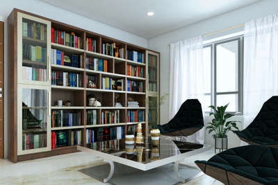 Book shelf for Reading room
