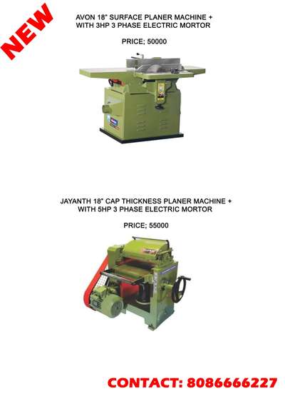 New planer machine with motor for sale. contact 8086666227.
 #Carpenter  #InteriorDesigner
 #interiorskerala #carpenters #WoodenWindows  #woodendoors  #woodenfurnitures  #Woodenfurniture