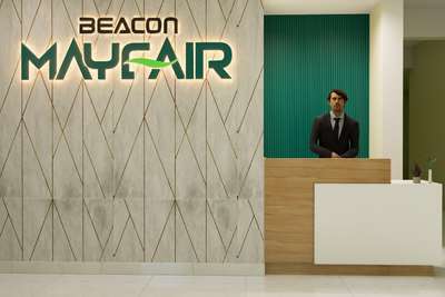 A welcoming first impression ✨ Presenting our recently completed apartment lobby design with modern aesthetics and functional elegance. #lobbydesign  #InteriorDesigner  #architecturedesigns  #Architectural&Interior  #Designs  #keralaarchitectures