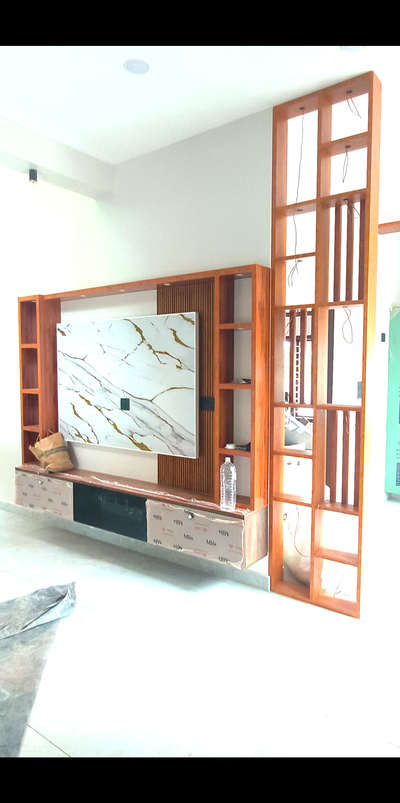 aluminium tv unit,
#LivingroomDesigns #hall partion