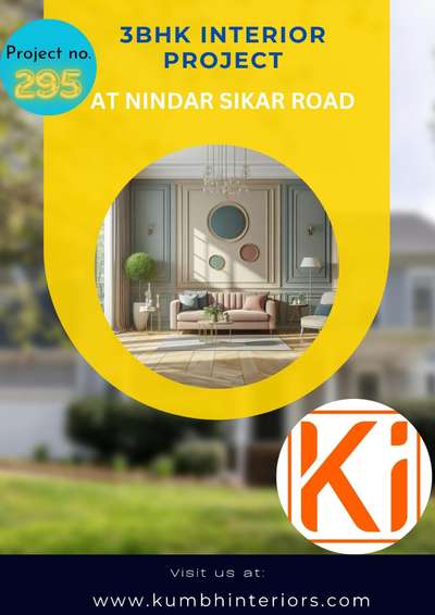 Feeling truly grateful to God for His continuous blessings 🙏
and heartfelt thanks to my client for trusting me with their beautiful 3BHK Interior Project.
Every new project is not just work — it’s a new opportunity to create a dream home filled with design, comfort, and positivity.
Excited to begin this new journey and deliver something truly special! ✨
#3bhk
#apartmentdesign #apartmentinterior 
#kumbhinteriors #trunkeyproject