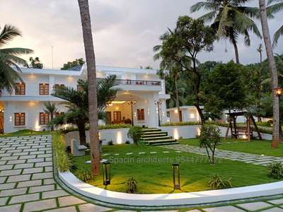 landscape#exterior#design#interior#newmodal#royal type#kerala modal#