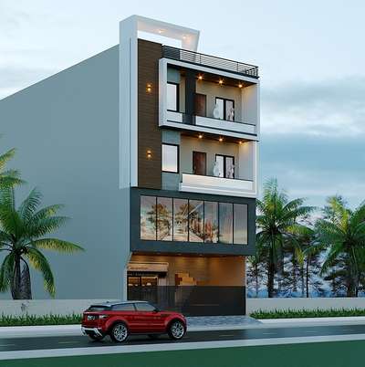 exterior Elevation design 
#exteriordesigns 
#InteriorDesigner