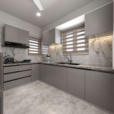 🍽️ Modern Kitchen Interior 3D Visualization by Nebaioth Projects
Explore the detailed 3D visualization of a chic, custom-designed kitchen featuring a sleek grey color palette, maximizing both style and utility in an L-shaped layout. The design expertly integrates a stunning white marble backsplash, dark fixtures, and under-cabinet lighting to create a luxurious and highly functional cooking space suitable for contemporary Indian homes. We ensure structural stability, premium material selection, and optimal ergonomic design according to Indian Standard Codes for lasting quality.
#KitchenDesign #ModularKitchen #GreyKitchen #InteriorDesign #3DRender #VrayRender #ContemporaryKitchen #HomeInteriors #IndianHomeDesign #LShapedKitchen #KitchenCabinetry #NebaiothProjects
