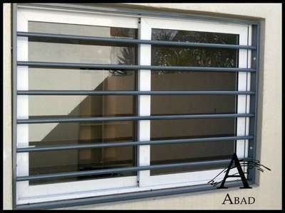 upvc windows with grill