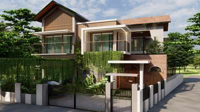 #architecturedesigns  #modernhome  #tropicaldesign