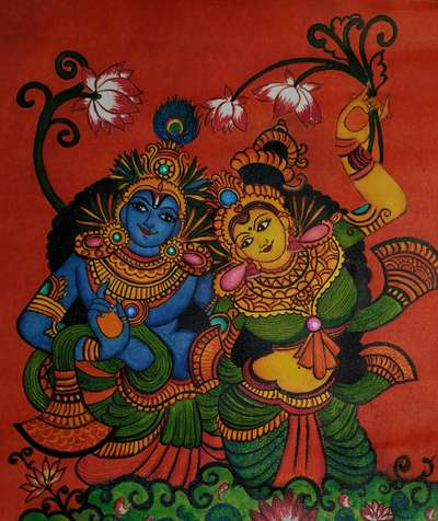 Radhakrishna mural art
#muralpainting #himedecoration #indoordecore #homedecorlovers #artlife #muralpaintingonwall #HouseDesigns