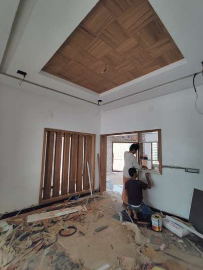 #lecashomes #മുവാറ്റുപുഴ
 വിനീർ panelling works