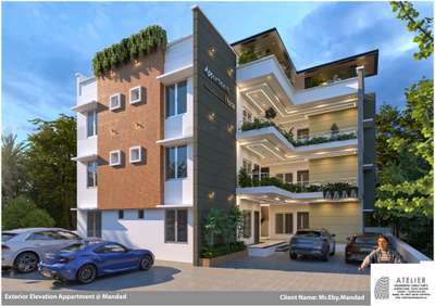 #Apartment #3d elevation# location @wayanad - muttil mandad