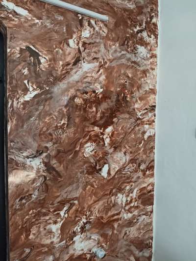 marble finish and..metallic cement finish work #marble  #HomeDecor  #texture  #LivingRoomPainting  #CementFinish.. call.. 7034805206
