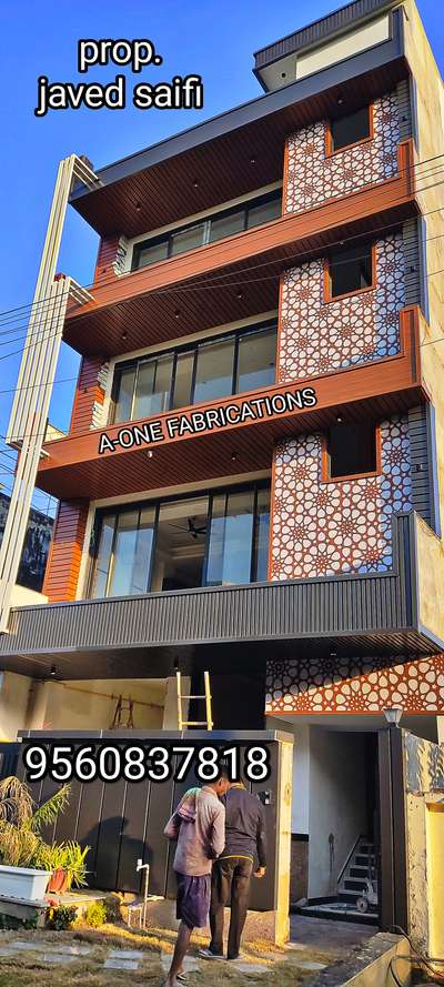 front elevation work  #ACP  #Elevation