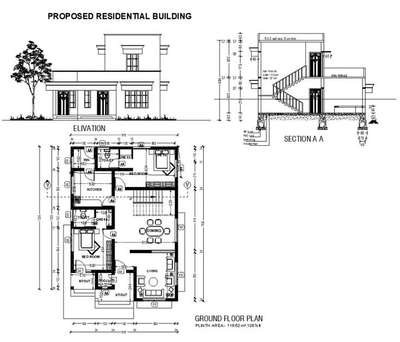 *2D Layout *
Planning, Furniture Layout, Vegetation and planning as per Vastu-Sastra and Architectural features...