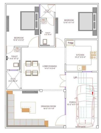 ₹1 स्क्वायर फीट में फ्लोर प्लान बनवाए 8871194779  #2d #2dplanning #FloorPlans  #planning