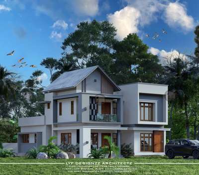 modern style residence 
Exterior design work of residence 
.
.
Type: residential 
Client: harishankar
Place: Ayarkunnam, Kottayam 
Area: 2570sqft
.
.
#homedesign #homedecor #interiordesign #design #home #interior #architecture #decor #homesweethome #interiors #decoration #furniture #interiordesigner #homedecoration #interiordecor #luxury #art #interiorstyling #homestyle #livingroom #inspiration #designer #handmade #homeinspiration #homeinspo #house #realestate #kitchendesign #style #homeinteriordesigncompany