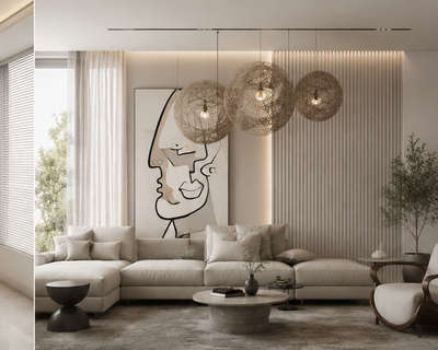 Minimal luxury with timeless elegance 
Designed with soft neutral tones, fluted textures, warm lighting, and clean modern lines — creating a calm, premium, and sophisticated living experience.

Every corner reflects simplicity, comfort, and contemporary aesthetics, courtesy of Nature Architect. 

#NatureArchitect #InteriorDesign #MinimalDesign #LuxuryInterior #ModernHome #BedroomDesign #LivingRoomInspo #ElegantInteriors #ArchitectureLovers