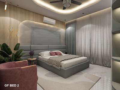 Minimalist bedroom 
 #InteriorDesigner  #3dvisualizer  #Kannur  #BedroomDecor  #MasterBedroom  #BedroomDesigns  #NEW_PATTERN  #new_home