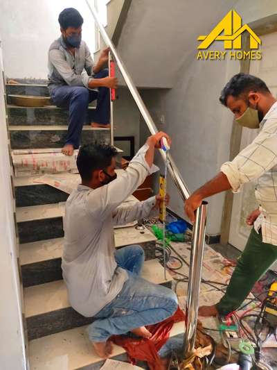 Avery Homes
9567022524

Handrail works
 #handrailwork  #StaircaseDecors 
 #handrailwork  #ladder  #StaircaseDesigns