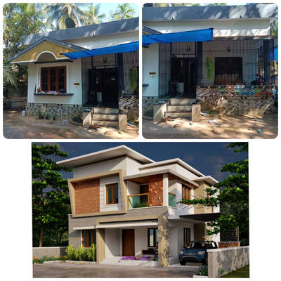 Renovation🏠🏠 #HouseRenovation #exteriordesigns #sketchupmodeling #lumion11pro #architecturedesigns