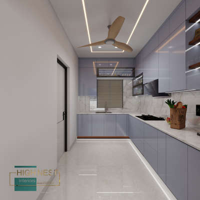 #ModularKitchen  #AcrylicFinish  #OpenKitchen