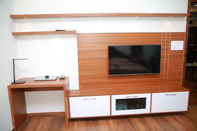 Led Tv Unit #tvunits
 #computertable
 #TVStand
 #roomdesign  #nicedesigns 
 #interiorproject
 #spacious