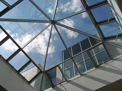 transparent roof shed and arch shed