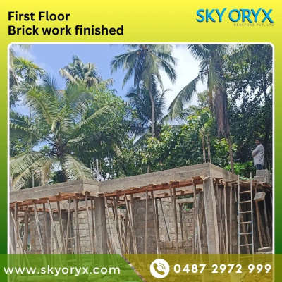 The brick work started in full swing for the first floor. The cement-solid bricks are premium, which assures strong and long lasting walls. We chose the bricks for the entire home, and its dimensions are 20x15x30. Nearing the finishing stage of the first floor. 


Client: Mr. Kishore & Mrs. Shikha
Area: 1650 sqft.
Location : Muthuvara, Thrissur

For more details
☎️ 0487 2972999
🌐 www.skyoryx.com

#skyoryx #builders #buildersinthrissur #house #plan #civil #construction #estimate #plan #elevationdesign #elevation #quality #reinforcedconcrete #excavation #newhome #foundation #stonework #brickwork #firstfloor