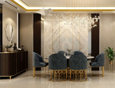 Dining area   #3d_visulaisation  #3d_visualizer  #Architectural&Interior #Thrissur