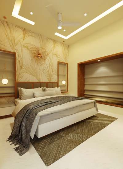 #MasterBedroom  #BedroomDecor  #intetiordesign  #LUXURY_BED
