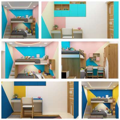 Kids Bedroom  
 #interiordesign #faliltech  #KidsRoom  #kidsroom☺  #InteriorDesigner