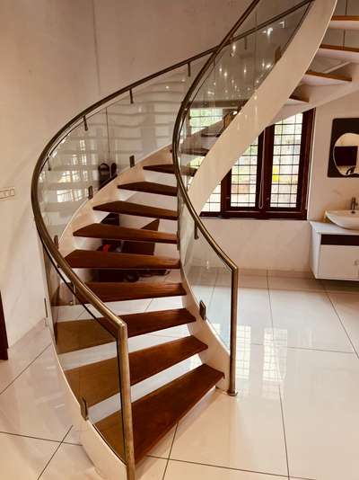 Fabricated Spiral Stairs