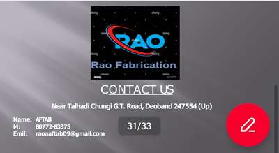 Rao febricetar company..interiyar decoretar and sivil wark eracsan seeteeng 8077283375 call me