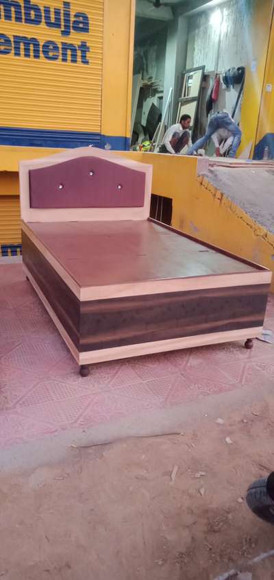 single bed,
simple bed