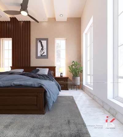 3D Bedroom design for a client in Nadapuram, kozhikkode