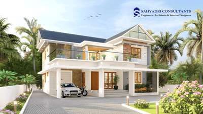 Elegance meets functionality in this beautiful 2-story contemporary home by Sahyadri Consultants! Imagine life in this dream space. 🏡❤️ 



 #BeautifulHome #HouseGoals #ModernLiving #KeralaArchitecture #HomeSweetHome #DesignInspiration #koloapp