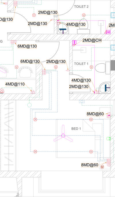 MEP : Mysur 

 #mepdrawings  #Ongoing_project  #mepdrawings  #mepdesigns  #Plumbing  #Electrician