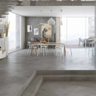 Microtopping floors and walls #