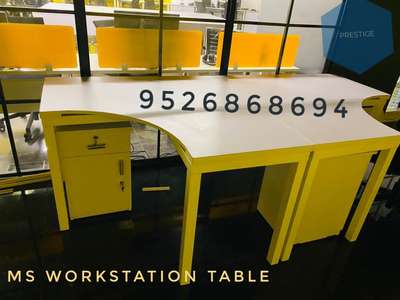 ms office furniture with powder white coting