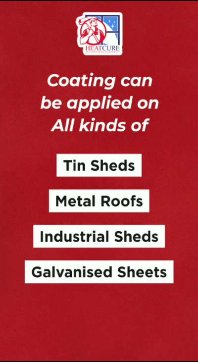 HEATCURE ROOF SOLUTION : The best heat Reflective Roof Solution is a water-based Acrylic/ PUD with high solid strength. Heatcure is first of its kind, revolutionary TRIPLE ACTION TECHNOLOGY - Reflection + Nano Insulation + Fibre Reinforced strength with the best in class heat protection. Along with it, the adhesion enhancer & Nano UV protectors prevent the coating from UV degradation delivering excellent  weather-ability and longer service life. Mob: 8714731108 #roof #sun #heatReduction #heatresistant #heatresistance #heatresistanceslab #heatproofing #heat_insulation #heatresistant #heatinsulation #RoofingIdeas #uv #uvptotection #irprotection #MixedRoofHouse #ParapetRoof #RoofingShingles #FlatRoof #MetalSheetRoofing #roofworks #RooftopGarden #roofslabconcrete #SlopingRoofHouse #PolycarbonateSheetRoofing #SteelRoofing #roofing